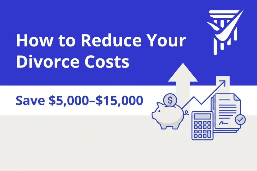 How to reduce divorce costs and save money