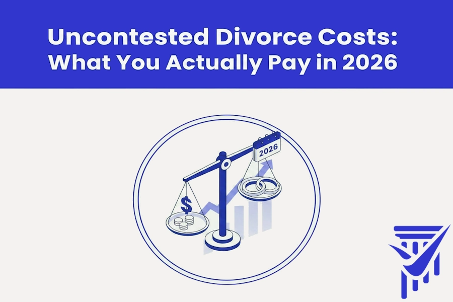 Uncontested Divorce Costs: What You Actually Pay in 2026