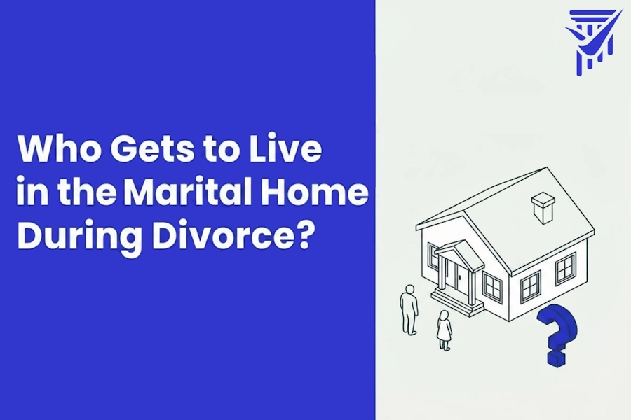 Who gets to live in the marital home during divorce – temporary occupancy illustration